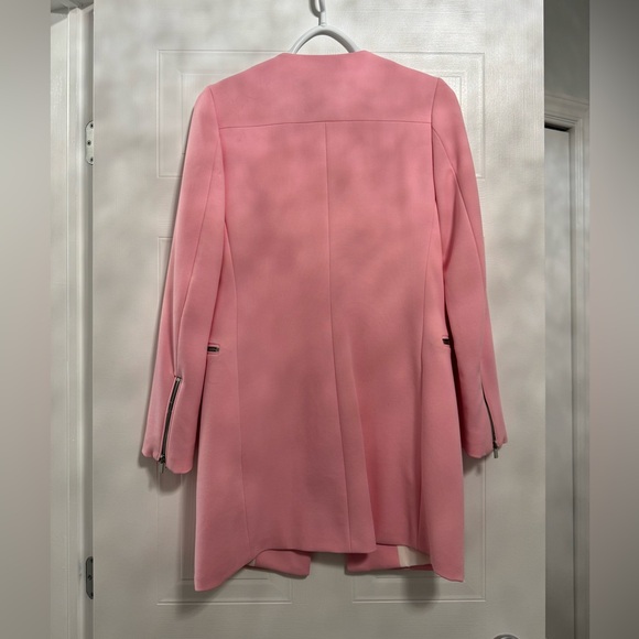 ZARA Pink Long Jacket - Picture 3 of 3